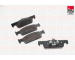 Sada brzdových destiček, kotoučová brzda FAI AutoParts BP216