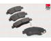 Sada brzdových destiček, kotoučová brzda FAI AutoParts BP218