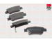 Sada brzdových destiček, kotoučová brzda FAI AutoParts BP224