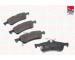 Sada brzdových destiček, kotoučová brzda FAI AutoParts BP233