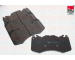 Sada brzdových destiček, kotoučová brzda FAI AutoParts BP260