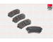 Sada brzdových destiček, kotoučová brzda FAI AutoParts BP268