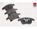 Sada brzdových destiček, kotoučová brzda FAI AutoParts BP297