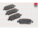 Sada brzdových destiček, kotoučová brzda FAI AutoParts BP300