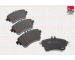 Sada brzdových destiček, kotoučová brzda FAI AutoParts BP316