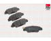 Sada brzdových destiček, kotoučová brzda FAI AutoParts BP332