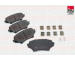 Sada brzdových destiček, kotoučová brzda FAI AutoParts BP350