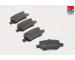 Sada brzdových destiček, kotoučová brzda FAI AutoParts BP353