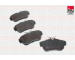 Sada brzdových destiček, kotoučová brzda FAI AutoParts BP358