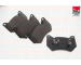 Sada brzdových destiček, kotoučová brzda FAI AutoParts BP365