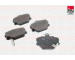 Sada brzdových destiček, kotoučová brzda FAI AutoParts BP392