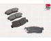 Sada brzdových destiček, kotoučová brzda FAI AutoParts BP395
