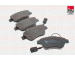 Sada brzdových destiček, kotoučová brzda FAI AutoParts BP396