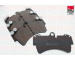Sada brzdových destiček, kotoučová brzda FAI AutoParts BP397