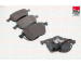 Sada brzdových destiček, kotoučová brzda FAI AutoParts BP406