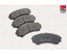 Sada brzdových destiček, kotoučová brzda FAI AutoParts BP411