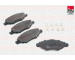 Sada brzdových destiček, kotoučová brzda FAI AutoParts BP412