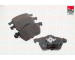 Sada brzdových destiček, kotoučová brzda FAI AutoParts BP418