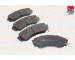 Sada brzdových destiček, kotoučová brzda FAI AutoParts BP430