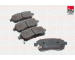Sada brzdových destiček, kotoučová brzda FAI AutoParts BP431