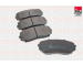 Sada brzdových destiček, kotoučová brzda FAI AutoParts BP435