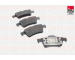 Sada brzdových destiček, kotoučová brzda FAI AutoParts BP439