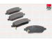 Sada brzdových destiček, kotoučová brzda FAI AutoParts BP466