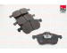 Sada brzdových destiček, kotoučová brzda FAI AutoParts BP483