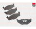 Sada brzdových destiček, kotoučová brzda FAI AutoParts BP492