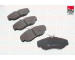 Sada brzdových destiček, kotoučová brzda FAI AutoParts BP497