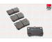 Sada brzdových destiček, kotoučová brzda FAI AutoParts BP501