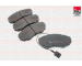 Sada brzdových destiček, kotoučová brzda FAI AutoParts BP502