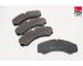 Sada brzdových destiček, kotoučová brzda FAI AutoParts BP506