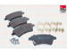 Sada brzdových destiček, kotoučová brzda FAI AutoParts BP507
