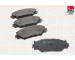 Sada brzdových destiček, kotoučová brzda FAI AutoParts BP522