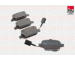 Sada brzdových destiček, kotoučová brzda FAI AutoParts BP527