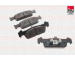Sada brzdových destiček, kotoučová brzda FAI AutoParts BP533