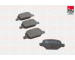 Sada brzdových destiček, kotoučová brzda FAI AutoParts BP536