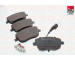 Sada brzdových destiček, kotoučová brzda FAI AutoParts BP550