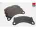 Sada brzdových destiček, kotoučová brzda FAI AutoParts BP552