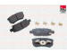 Sada brzdových destiček, kotoučová brzda FAI AutoParts BP553