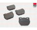 Sada brzdových destiček, kotoučová brzda FAI AutoParts BP556