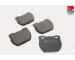 Sada brzdových destiček, kotoučová brzda FAI AutoParts BP558