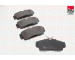 Sada brzdových destiček, kotoučová brzda FAI AutoParts BP559