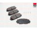 Sada brzdových destiček, kotoučová brzda FAI AutoParts BP563