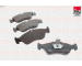 Sada brzdových destiček, kotoučová brzda FAI AutoParts BP568