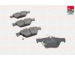 Sada brzdových destiček, kotoučová brzda FAI AutoParts BP591
