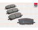 Sada brzdových destiček, kotoučová brzda FAI AutoParts BP595