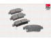 Sada brzdových destiček, kotoučová brzda FAI AutoParts BP602