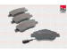Sada brzdových destiček, kotoučová brzda FAI AutoParts BP605